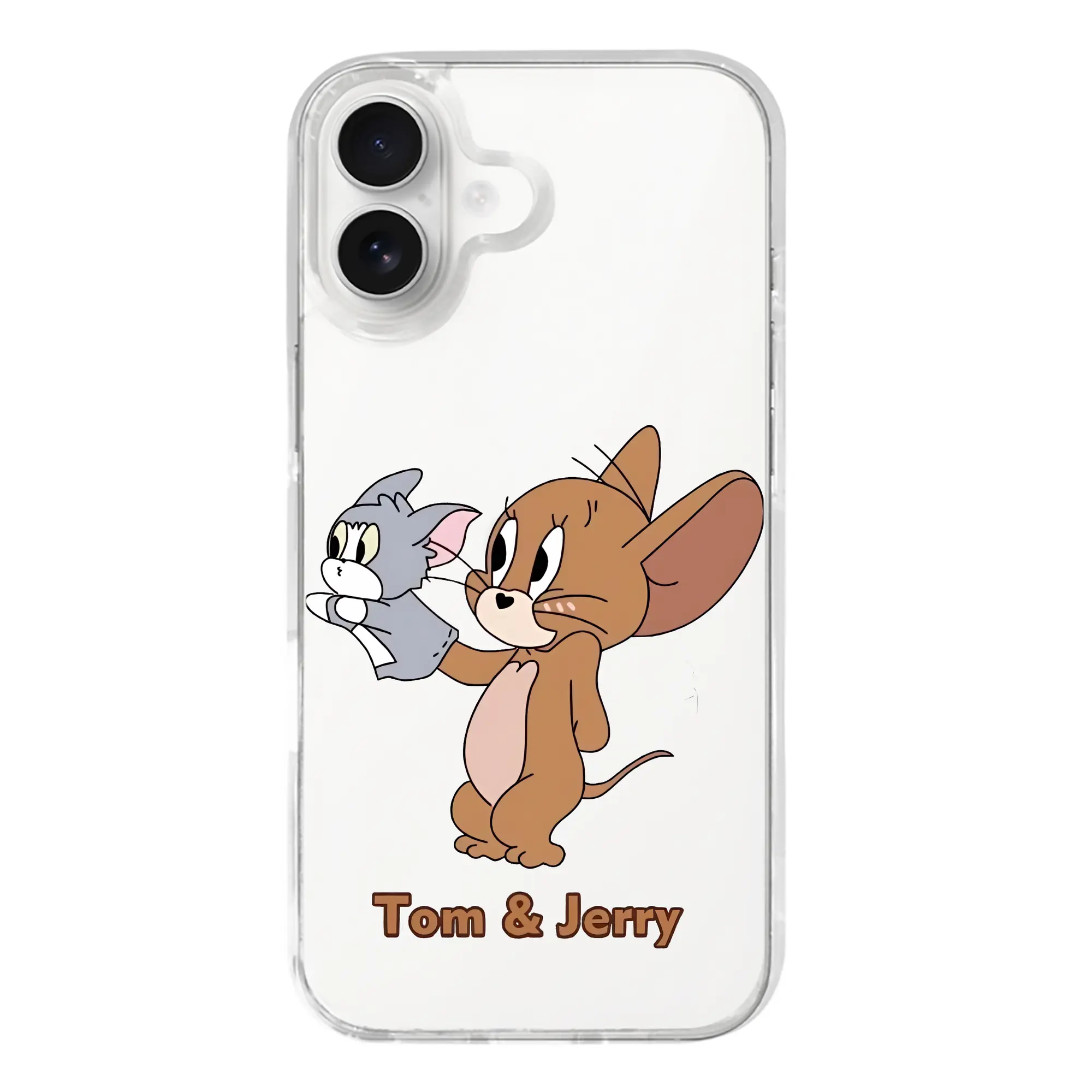 トムとジェリー グッズ ジェリー - iPhone 17シリーズ 透明スマホケース – 薄型・耐衝撃・精密フィット保護カバー